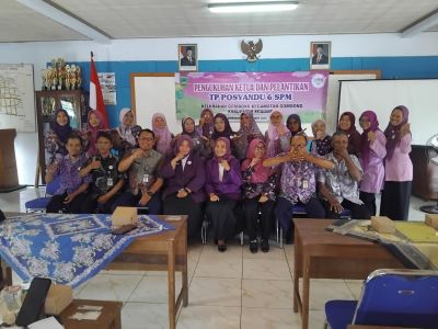 Pengukuhan 6 SPM Kelurahan Gombong