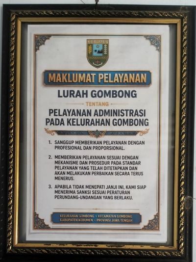 SK MAKLUMAT PELAYANAN