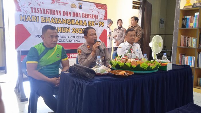Peringatan Hari Bhayangkara di Polsek Gombong