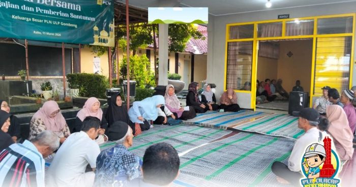 Pengajian, Pemberian Santunan dan Buka Bersama PLN ULP Gombong 01