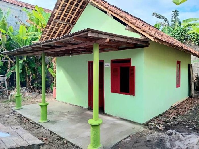 Bantuan Bedah Rumah Warga dari Baznas