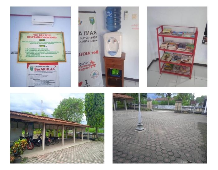 Sarana dan Prasarana Pelayanan Publik Kelurahan Gombong 01