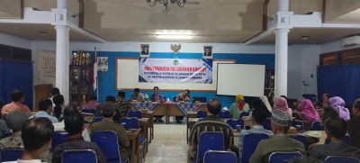 Musyawarah Khusus Kelurahan Pembentukan Koperasi Merah Putih Kelurahan Gombong