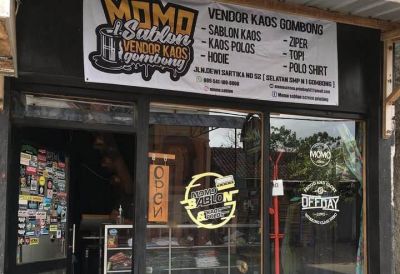 Momo Sablon Vendor Kaos Gombong