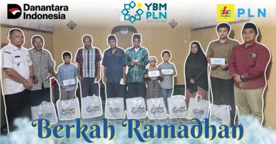 Pengajian, Pemberian Santunan dan Buka Bersama PLN ULP Gombong